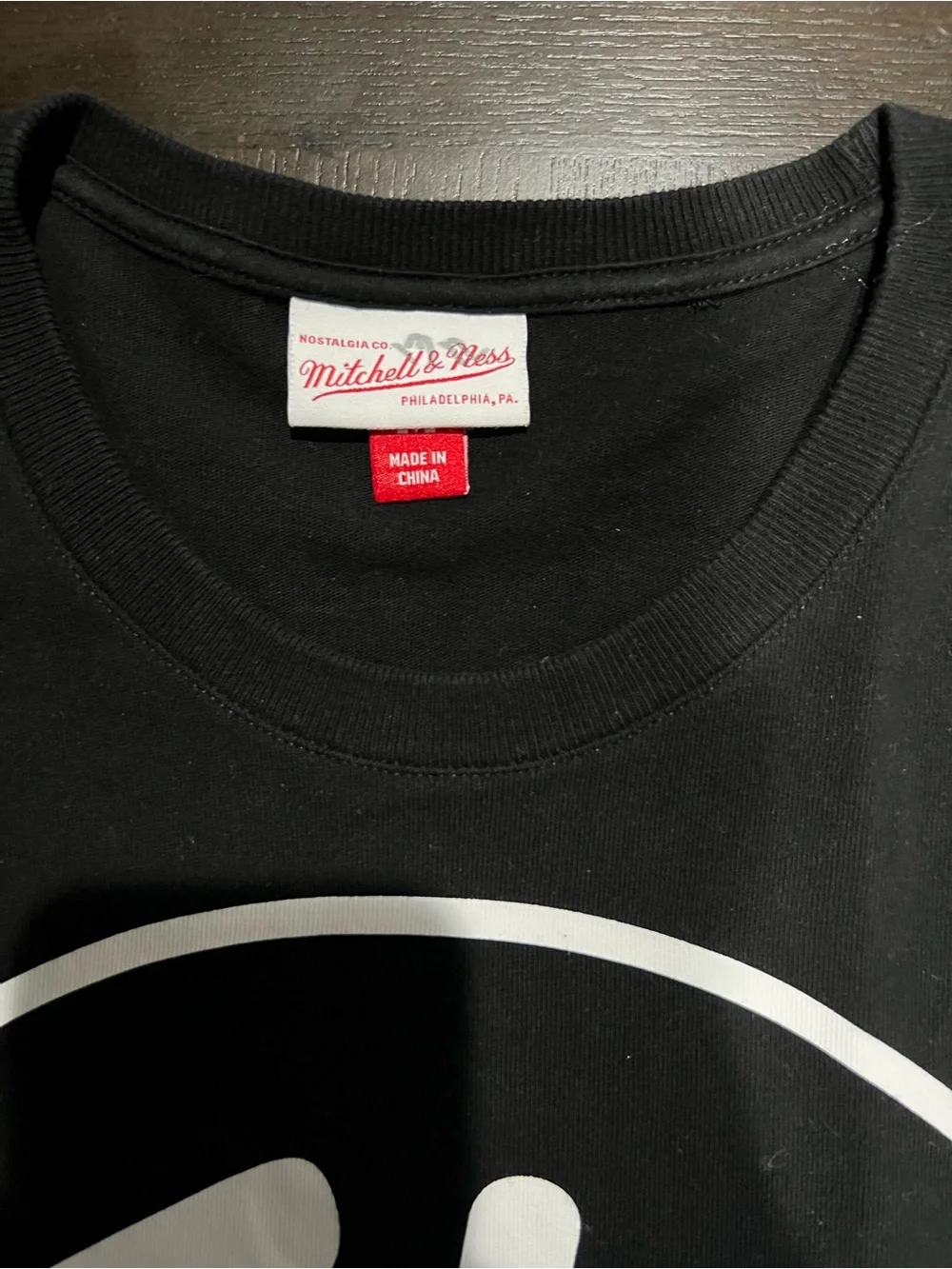 Mitchell & Ness Boston Celtics NBA Hardwood Classics T-Shirt Black Size Men’s M